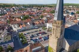 Obermarkt mit Nikolaikirche