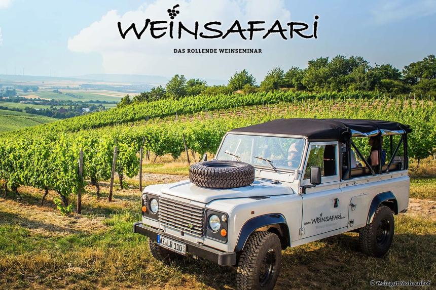 Jeep der Weinsafari - Foto von Weingut Mohrenhof