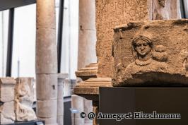 Abteilung des Museum Alzey, die Steinhalle - Foto von @ Annegret Hirschmann